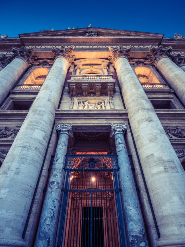 Vatican City, Italy - GPS 41.902177, 12.455207 - Panasonic GH4 + Olympus M.Zuiko ED 9-18mm 4.0-5.6 - 18mm - 1/25 - f/4.0 - ISO800
