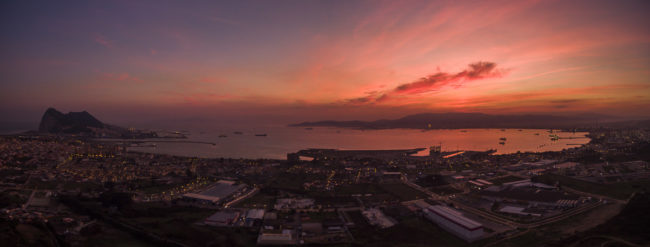 El Campamento, Spain - GPS 36.181112, -5.361388 - DJI Phantom 3 Pro + Phantom 3 FC300X - 20mm - 1/50 - f/2.8 - ISO100