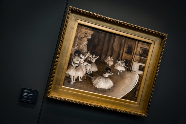 Musée d´Orsay, Edgar Degas, France - GPS 48.860172, 2.325702 - Sony A7III + SONY FE 24-105mm, F4 G OSS - 34mm - 1/80 - f/4.0 - ISO5000