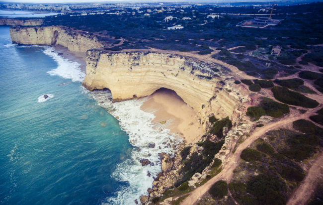 Vale da Canada, Portugal - GPS 37.101275, -8.505658 - Phantom 3 Pro + Phantom 3 FC300X - 20mm - 1/50 - f/2.8 - ISO400