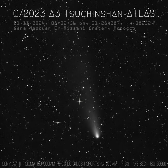 C/2023 A3 Tsuchinshan-ATLAS Comet